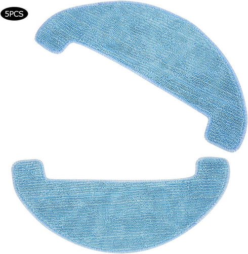 eecoo Replacement Parts for Vacuum Cleaner Mop for Ilife V8 Sweeping Robot, 5 Microfiber Mop Replacement Kits, Strong Power and Long Service Life...