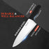 Chef Knife,10 inch High Carbon Stainless Steel Kitchen Knife, Sharp Cutting Knife W/Ergonomic Handle for Household or Business (Black)...
