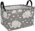 Rectangle Kids Gift Storage Basket Shelf Storage Basket Organizer Box Clothes Laundry Hamper Toys Nursery Basket Baby Laundry Basket with Handles ...