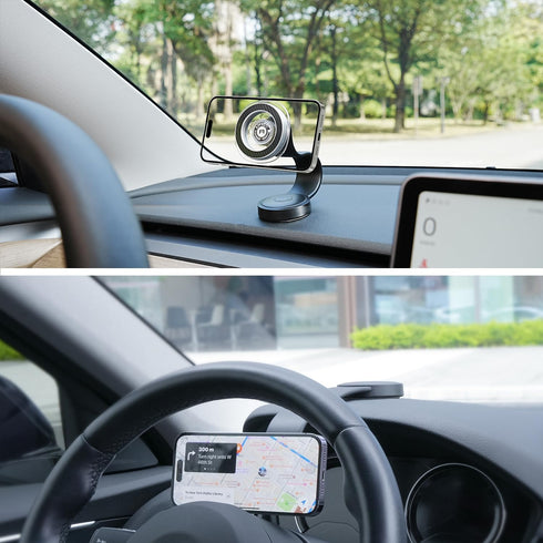 APPS2Car for Magsafe Car Mount Rotatable Dashboard Magnetic Phone Holder for Car Strong Magnets Car Phone Holder Mount Compatible with iPhone 15 1...