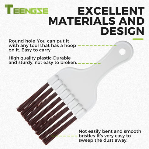 Air Conditioning Brush Tool, Window Blind Cleaner Duster Brush, Steel AC Evaporator Comb, Radiator Condenser Fin Comb, FCR6 Fin Comb Tool for AC E...