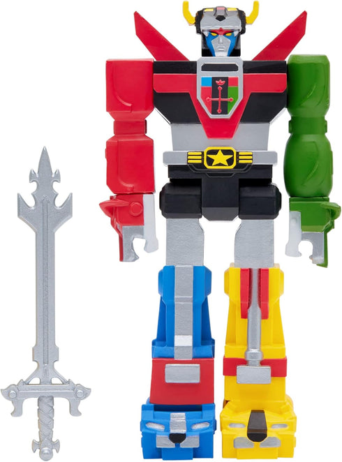 Super7 Voltron Defender of The Universe (Shogun) - 3.75" Voltron Action Figure with Accessory Vintage Collectibles and Retro Toys...