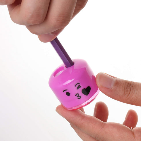 Mr. Pen- , Smiley 6 Pack, Kids pencil sharpener for Colored Pencils, Manual...