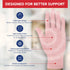 Doctor Developed Compression Gloves, Hand Compression Gloves for Arthritis Pain Relief, Cotton Arthritis Gloves for Women & Men With Doctor Handbo...