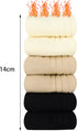 6 Pairs Alpaca Socks Women Wool Socks for Women Thermal Socks Winter Socks Warm Socks Cozy Socks Thick Socks Women Socket Set Boot Socks Birthday ...