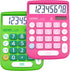CATIGA Desktop Calculator 8 Digit with Solar Power and Easy to Read LCD Display, Big Buttons, for Home, Office, School, Class and Business, 4 Func...