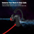 Bluetooth Headphones, Wireless Headphones 16H Playtime Wireless Earbuds with Mic Stereo in-Ear Earphones, IPX7 Waterproof Sports Headphones Sound ...