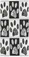 Wamika Dog Pattern Large Hand Towels Doodle Black White Dog Animals Paws Print Bath Towel Ultra Soft Highly Absorbent Multipurpose Bathroom Towel ...