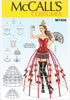 McCall's Patterns M7306 Corsets, Shorts, Collars, Hoop Skirts & Crown, A5 (6-8-10-12-14)...