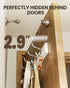 AMADA HOMEFURNISHING Coat Rack Wall Mount 2 Pack, Wall Hooks for Coats, Hats - White...