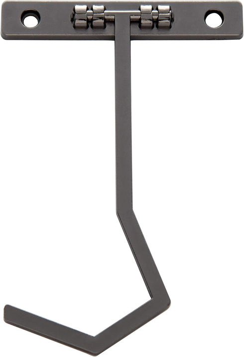 Metal Banana Hanger - Under Cabinet Hook for Kitchen Items. Keep Bananas Fresh (Gun Color X 1pc)...