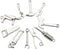 50pcs Antique Silver Tone 10 Kinds Mix 3D Tool Charm Collection Hammer Charm Wrench Charm Saw Charm Pliers Charm Tape Charm Screwdriver Charm Cons...