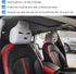 2 PCS Car Headrest Cover, Personalized Funny Car Seat Full Face Mask, Ski Mask Wrap Protection for Auto Front Seat Rest Decoration, Universal Inte...