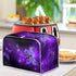 Purple Butterfly Print Toaster Cover 2 Slice Wide Slot, Lightweight Toaster Cover Dust Protection Washable Appliance Bag Bread Maker Cover...