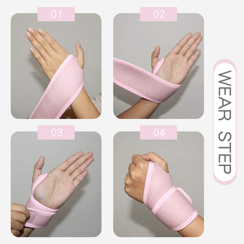 2Pack Version Profession Wrist Support, Adjustable Strap Reversible Wrist Brace for Sports Protecting/Tendonitis Pain Relief/Carpal Tunnel/Arthrit...