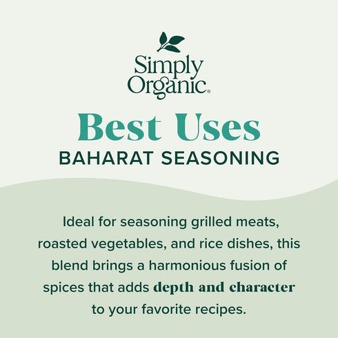 Simply Organic Organic Baharat Seasoning, 2.5 OZ...