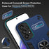 Case Compatible with Samsung Galaxy A53 5G, with Screen Protector Tempered Glass, Shockproof Phone Case with Stand, Heavy Duty Personalised Case C...