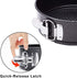 7 Inch Springform and Bundt Pans, Non-stick Cheesecake and Ice-Cream Cake Bakeware,Carbon Steel Tube Pan 2 in 1 with Removable Bottom and Quick-Re...