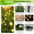 Solar Garden Lights, 2 Pack 16 LED Waterproof Solar Lights Outdoor, Firefly Garden Lights for Yard Patio Pathway Landscape Decoration, Sway by Win...
