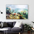 KWAY Landscape with The Fall of Icarus Poster by Pieter Bruegel the Elder - World's Most Famous Paintings - Canvas Wall Art for Bedroom Home Offic...
