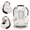 Minky 3 in 1 Car Seat Cover for Winter - Minky Baby Car Seat Cover with Storage Bag...