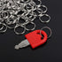 300 PCS 14mm Metal Split Ring Nickel Plated Small Key Chain Ring Part for Connecting Clasps Charms Links and Ornament Crafts, Silver...