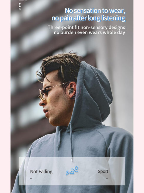 URIZONS Mini TWS Gaming in-Ear Earbuds Wireless Earphones - Low-Latency with Charging case Bluetooth in Ear Headphones TWS Headset Suitable for Ga...