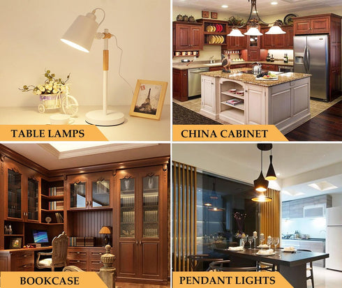 E17 R14 LED Bulb, 4W (40W Equivalent) Mini Reflector Floodlight Light Bulb, E17 Intermediate Base, Soft White 3000K, 400 Lumens, Non-Dimmable, Pac...