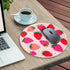 Gctriki Strawberry Mouse Pads for Desk, Cute Small Round Mousepad with Stitched Edge Non-Slip Rubber Base, Comfortable Computer Mouse Pad for Lapt...