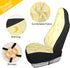 Yellow Solid Banana Car Seat Covers,Universal Auto Front Seats Protector Automotive Vehicle Seat Cover for Most Cars, Van,Trucks, SUV 1 set...