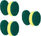 Sponge Brush Heads (6 Units) for Electric Spin Scrubber | Designed for Cleaning Smooth Surfaces...