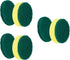 Sponge Brush Heads (6 Units) for Electric Spin Scrubber | Designed for Cleaning Smooth Surfaces...