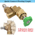 8 Pack Universal Power Pressure Washer Accessories Kit, 7 Power Washer Nozzle Tips, Rinse Jet Stream Tips Kit,Quick Connecting Pivoting Coupler,1/...