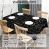 Beabes Tablecloth Chemistry, Chemistry Formulas Laboratory Equipment Rectangular Table Cover Kitchen Table Cloth for Dining Hotel Coffee Parties T...