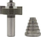 1/2 Rabbet Router Bit Set for Woodworking | 1/2" Shank | 1/2" Cutting Height | 7 Bearing Set...