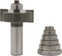 1/2 Rabbet Router Bit Set for Woodworking | 1/2" Shank | 1/2" Cutting Height | 7 Bearing Set...