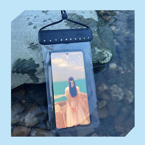 [2 Pack Universal Waterproof Phone Pouch?IPX8 Water Proof Cell Phone Dry Bag for iPhone 15 14 13 12 11 XS XR X Pro Max Plus Mini, Diving Beach Fis...