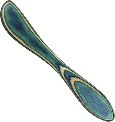Totally Bamboo Baltique Mykonos Collection Cheese Spreader Knife in Colored Birch Wood...