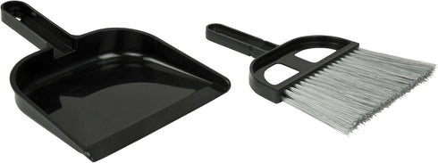 Detailer's Choice 4B3208 Broom and Dust Pan , Black...