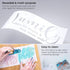Arteza Stencils for Painting, 12 Unique Holiday Designs, 15.9 x 13.78 Inches, Thick Plastic Holiday Stencils, Art Supplies for Christmas Parties, ...