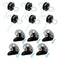 Electric Fence Screw-in Gate Handle Anchor and 3 Point Gate Connector Gate Handle Anchor (12)...