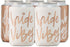 xo, Fetti Bachelorette Party Bride Vibes Can Cooler - White + Rose Gold, 10 Count | Neoprene Holder, Drink Sleeve,Bridal Shower, Engagement Party ...