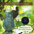 2 Pack Replacement Solar Light Parts,Solar Lights Replacement Top, 8 lumens Solar Light Inserts for Lanterns, Waterproof Battery Box Top DIY Outdo...