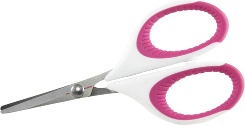 SINGER 07190 4-Inch Craft Scissors with Pink and White Comfort Grip, ,...