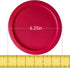 Replacement Lid for Pyrex 6" Storage Plastic Cover 4 Cup Bowl Dish 7201-PC Red (2-Pack)...