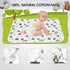 Baby Diaper Changing Pad, 21 5/8" x 31.5" Waterproof Changing Pad Liners - Reusable Soft and Absorbent Portable Changing Mat(Giraffe1PCS)...