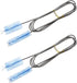 AQUANEAT Fish Tank Cleaning Tools, Aquarium Brushes, Pipe Cleaner,Filter Brush,Drain Brush for Home Kitchen, Double Ended, 2pcs...