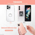 Cell Phone Ring Holder Finger Kickstand - 4Pcs Cell Phone Case Ring Stand 360 Rotation Phone Holder Clear Popsockets with Finger Ring - iPad Kicks...