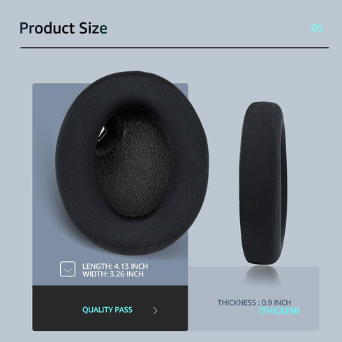Fabric Replacement Ear Pads for Sony WH-1000XM4 (XM4) Wireless Headphones, Ear Cushions Compatible with Sony Headphones, WH 1000XM4 Earpads with S...