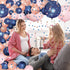 148pcs Navy Blue Pink Rose Gold Balloon Arch, Navy Gender Reveal Balloon Garland for Bachelorette Shower Wedding Graduation Birthday Party Decorat...